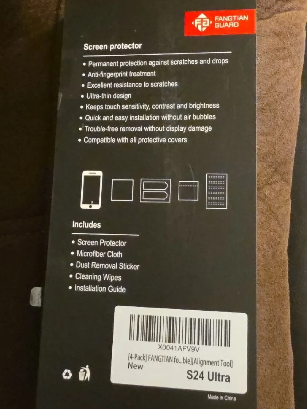 Premium Black Screen Protector